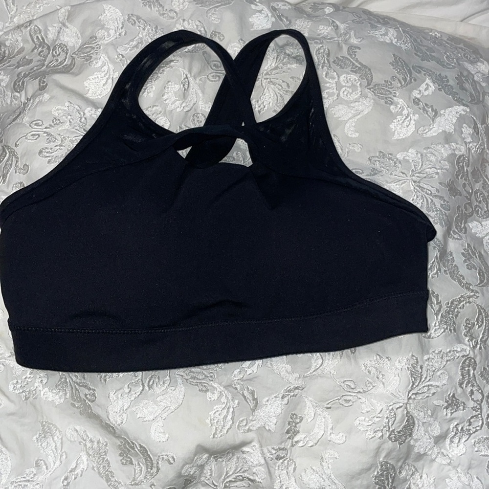 Yvette black sport bra molded 36 C